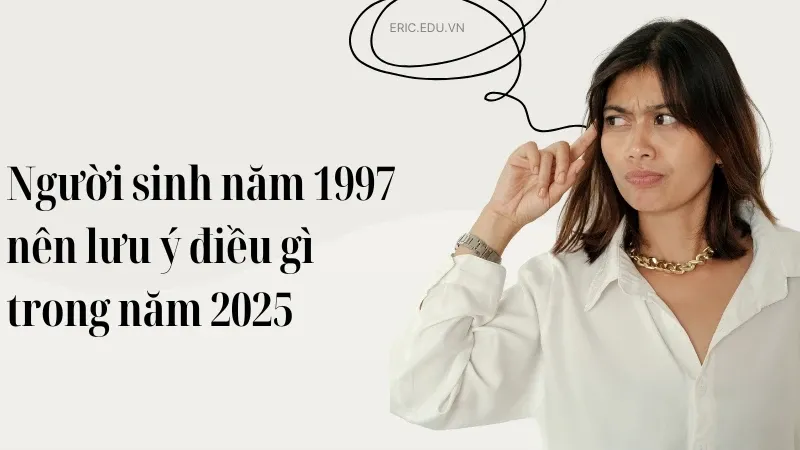 Sinh năm 1997 mệnh gì 12