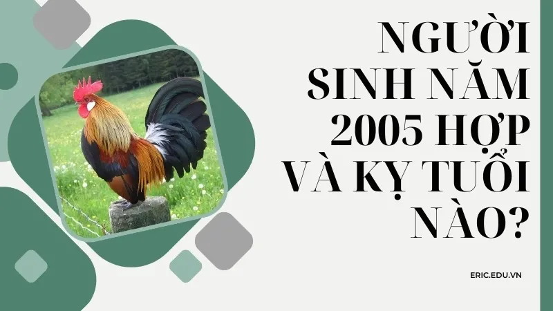Nam, nữ sinh năm 2005 mệnh gì 05