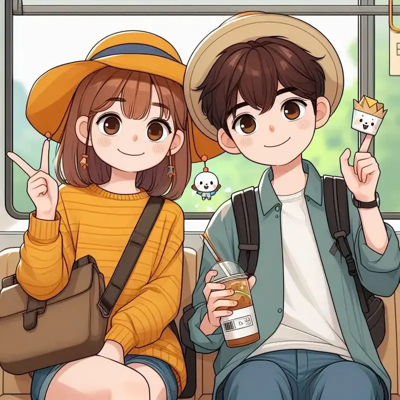 Chia sẻ avatar cặp anime cute để thể hiện sự gắn kết với người ấy.