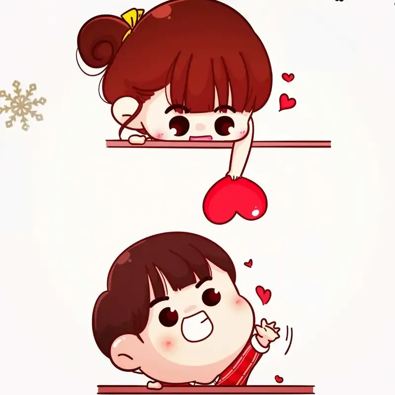 Khám phá bộ avatar đôi anime cute, dễ thương cho cặp đôi yêu nhau.