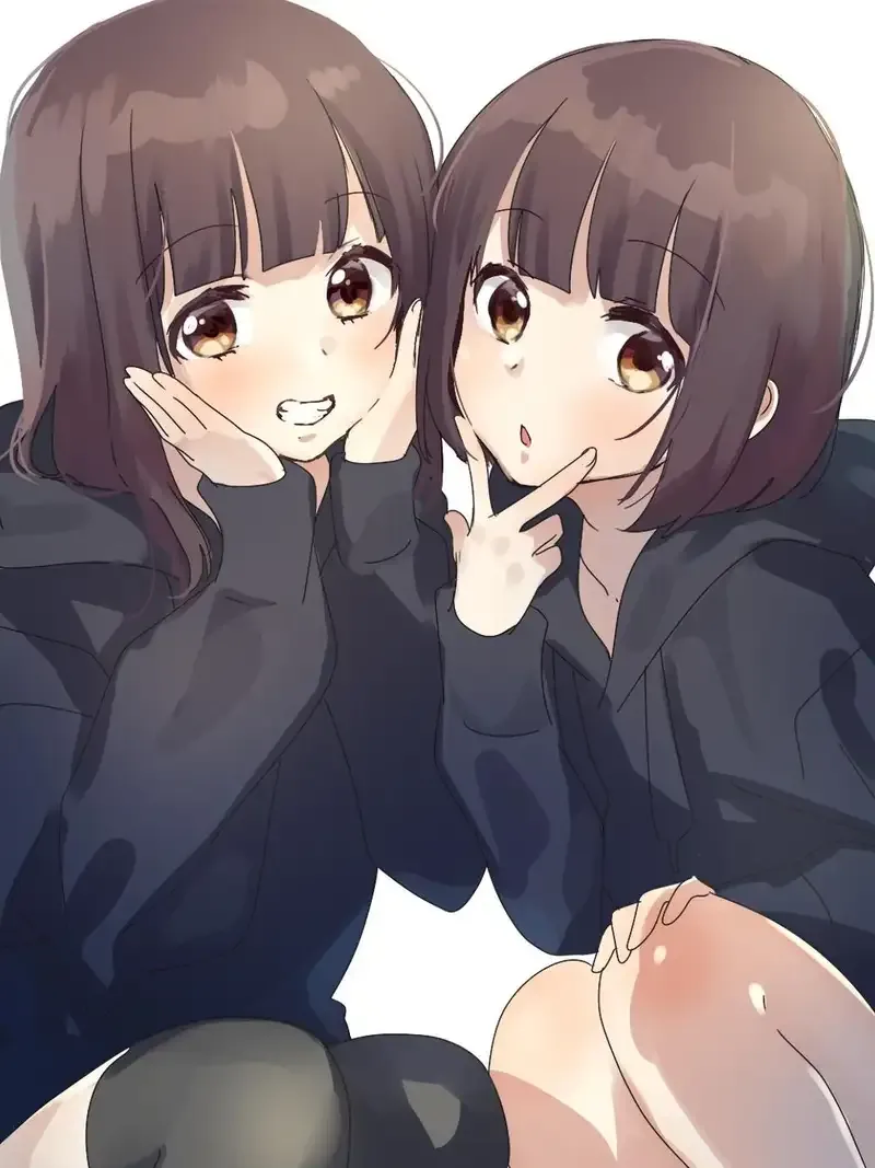 Avatar đôi bff ngọt ngào, thể hiện tình bạn khăng khít và đáng yêu.