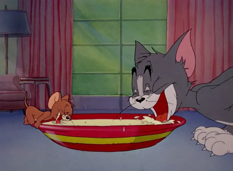 Hình nền avatar đôi Tom và Jerry dễ thương cho mọi cặp đôi.