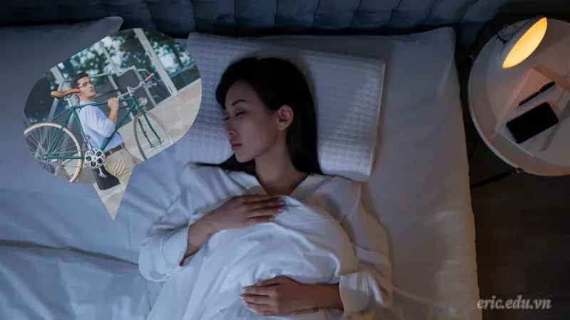 Mơ thấy mình đang vác xe đạp