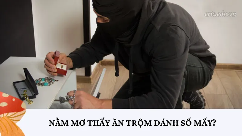 Nằm mơ thấy ăn trộm đánh số mấy?