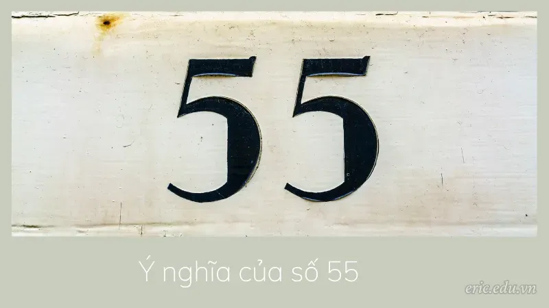 Ý nghĩa của số 55