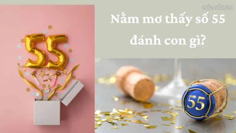 Nằm mơ thấy số 55 đánh con gì?