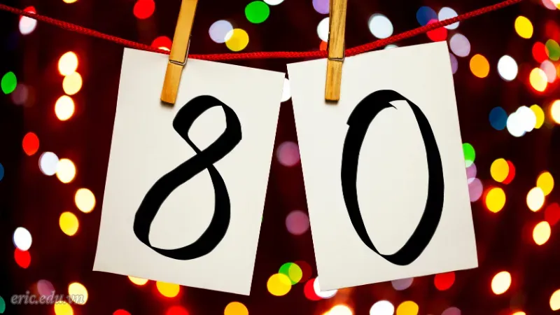 Chiêm bao thấy số 80 