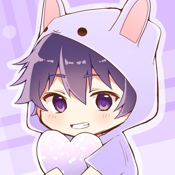 Ảnh anime nữ cute chibi với khuôn mặt ngây ngô và dễ mến