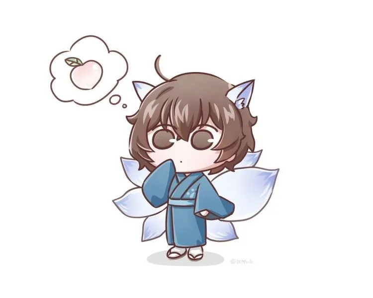 Hình ảnh chibi nữ dễ thương với đôi mắt to tròn và đáng yêu