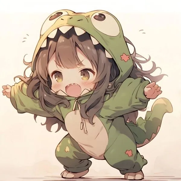 Chibi nữ ngầu thể hiện phong cách độc đáo và nổi bật