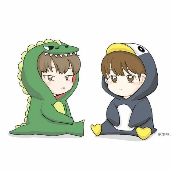 Dễ thương hình nền cute khủng long tạo cảm giác ngọt ngào