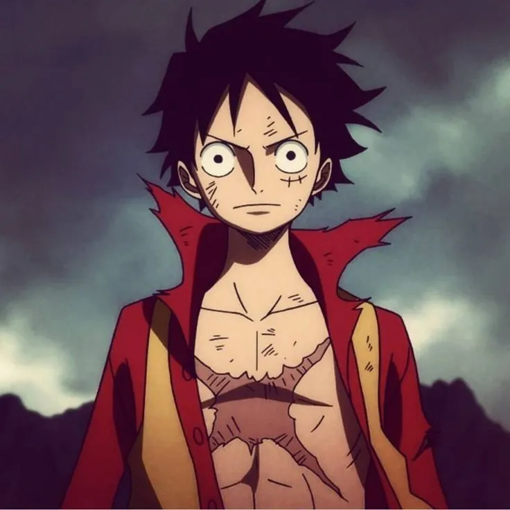 Ảnh Luffy Gear 5 ngầu làm nổi bật vẻ dũng mãnh và kiên cường