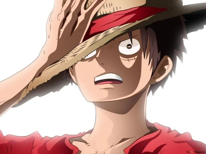 Avatar của Luffy thể hiện sức mạnh và quyết tâm không ngừng
