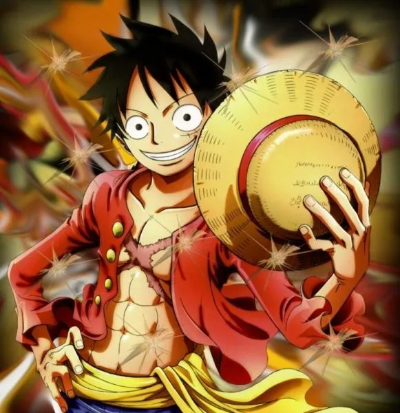 Hình avatar Luffy mang lại sự ấn tượng và dũng mãnh của nhân vật
