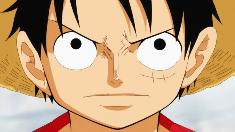 Avatar Luffy buồn thể hiện cảm xúc sâu sắc và sự trầm tư của Luffy