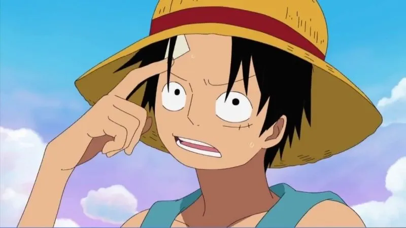 Ảnh Luffy thần Nika thể hiện sự chuyển mình mạnh mẽ và vĩ đại