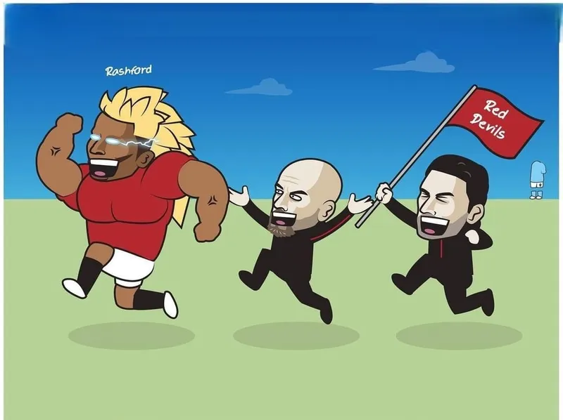 Meme Cristiano Ronaldo cực kỳ nổi bật và dễ thương trong bóng đá.