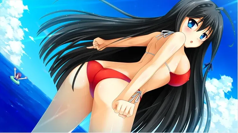 Anime hình cô gái với biểu cảm sinh động và cuốn hút