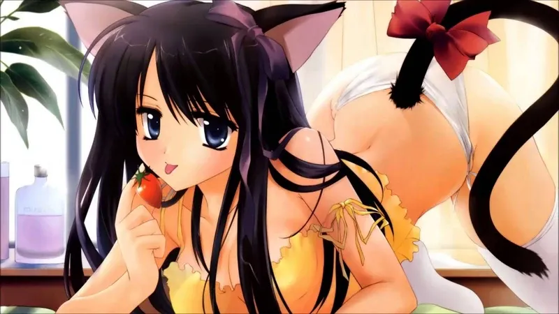 Anime ảnh gái với màu sắc hài hòa và nét vẽ tinh tế