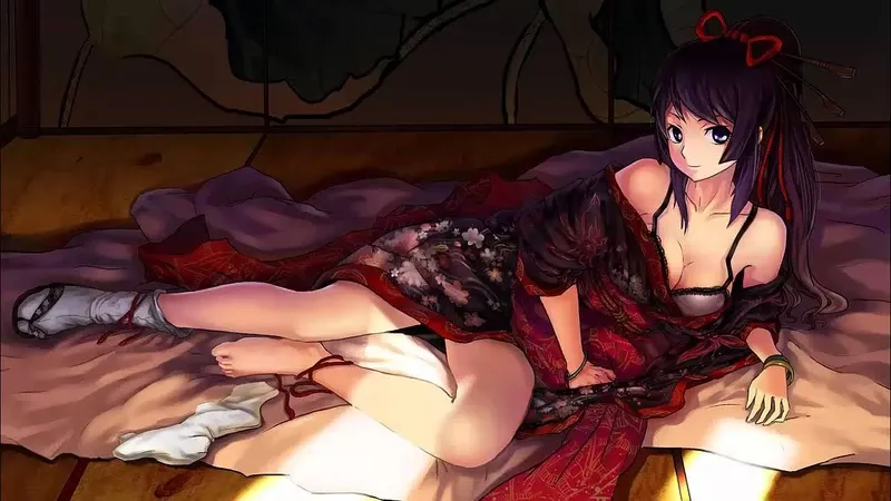 Cô gái anime ngầu với phong thái mạnh mẽ và cuốn hút ánh nhìn