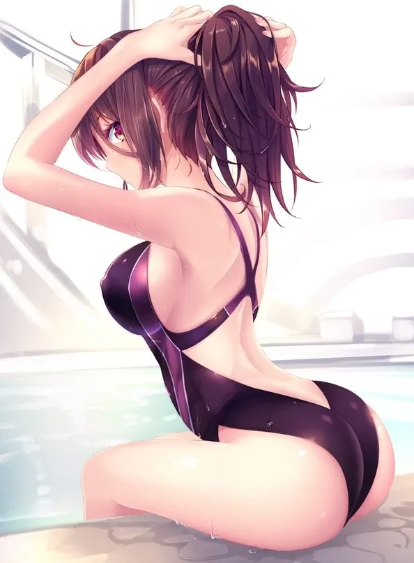 Hình gái anime với biểu cảm cuốn hút và ấn tượng mạnh mẽ
