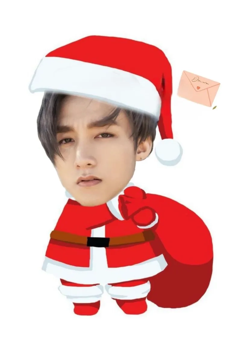 Ông già Noel meme dễ thương khiến Giáng Sinh trở nên vui nhộn và đáng yêu hơn.