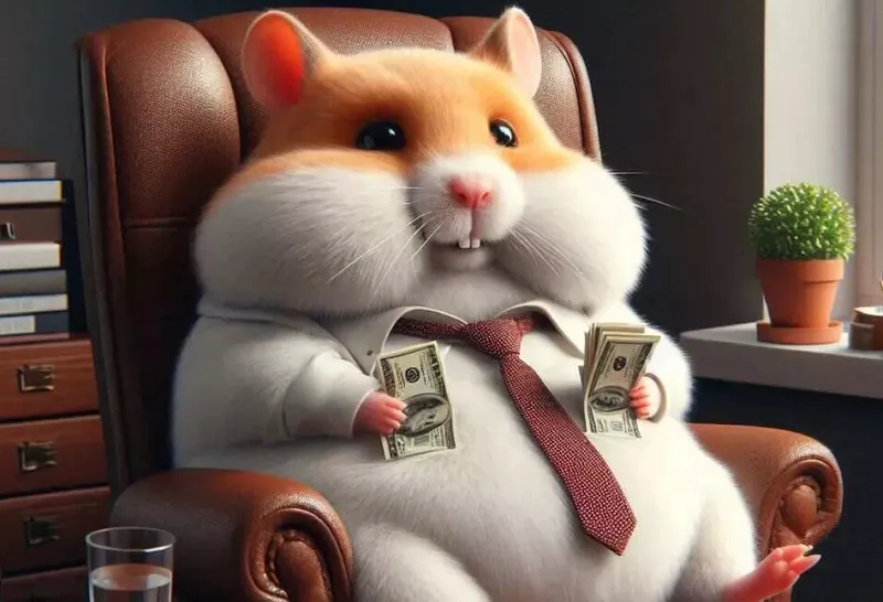 Chuột hamster ăn chuối trong meme cực kỳ thú vị và đáng yêu.
