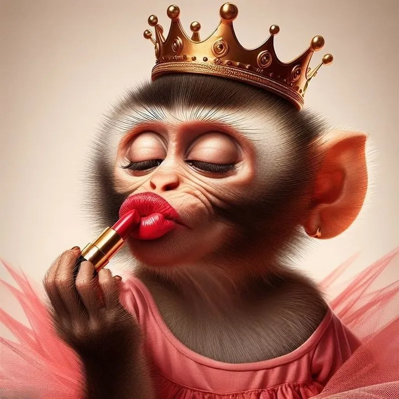 Meme monkey looking away với sự bối rối và dễ thương của loài khỉ.