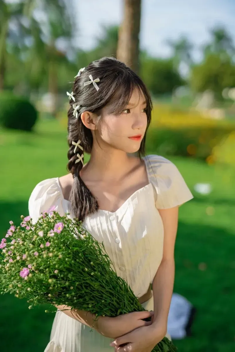 Ảnh gái xinh chụp ảnh thu hút ánh nhìn bởi vẻ đẹp tự nhiên nổi bật