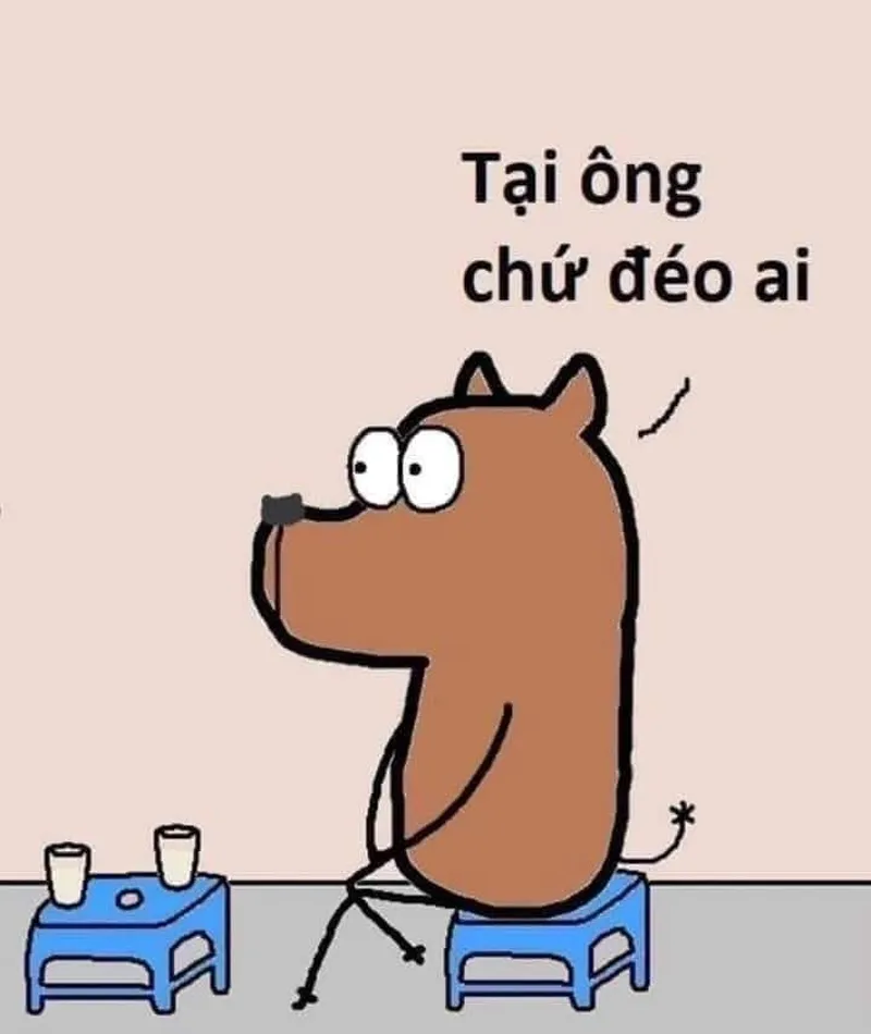 Meme chửi bậy chửi nhau bá đạo, phù hợp cho mọi tình huống trêu đùa