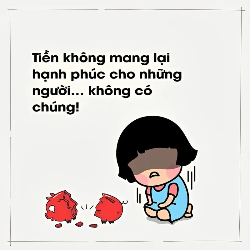 Cảnh tượng ví hết tiền và những cảm xúc khó tả được thể hiện trong meme ảnh ví hết tiền.