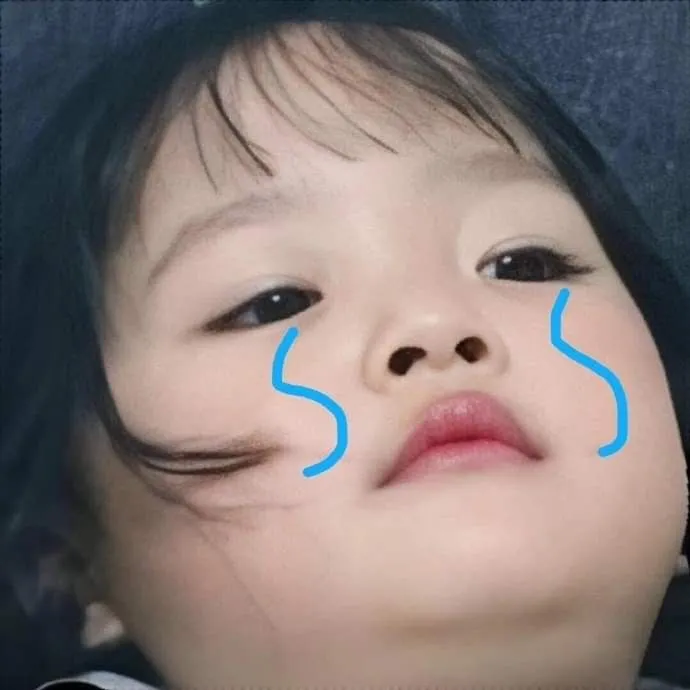 Hình meme khóc là khoảnh khắc đáng nhớ, kết hợp giữa hài hước và cảm xúc.