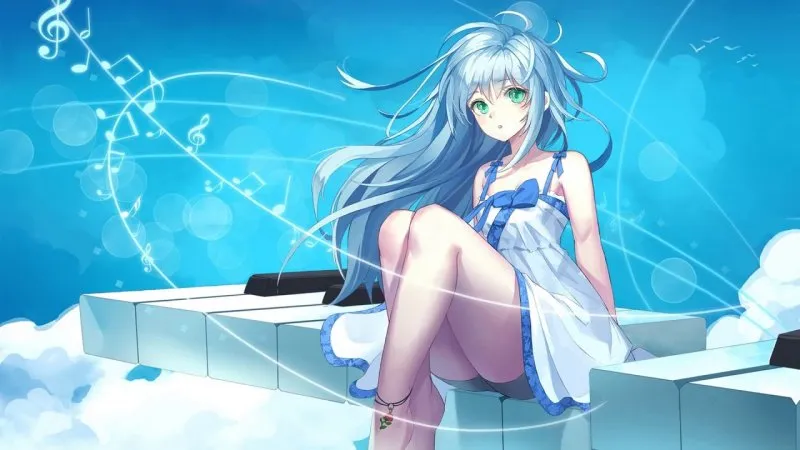 Avatar cô đơn nữ cute, nét mặt buồn nhưng vẫn dễ thương