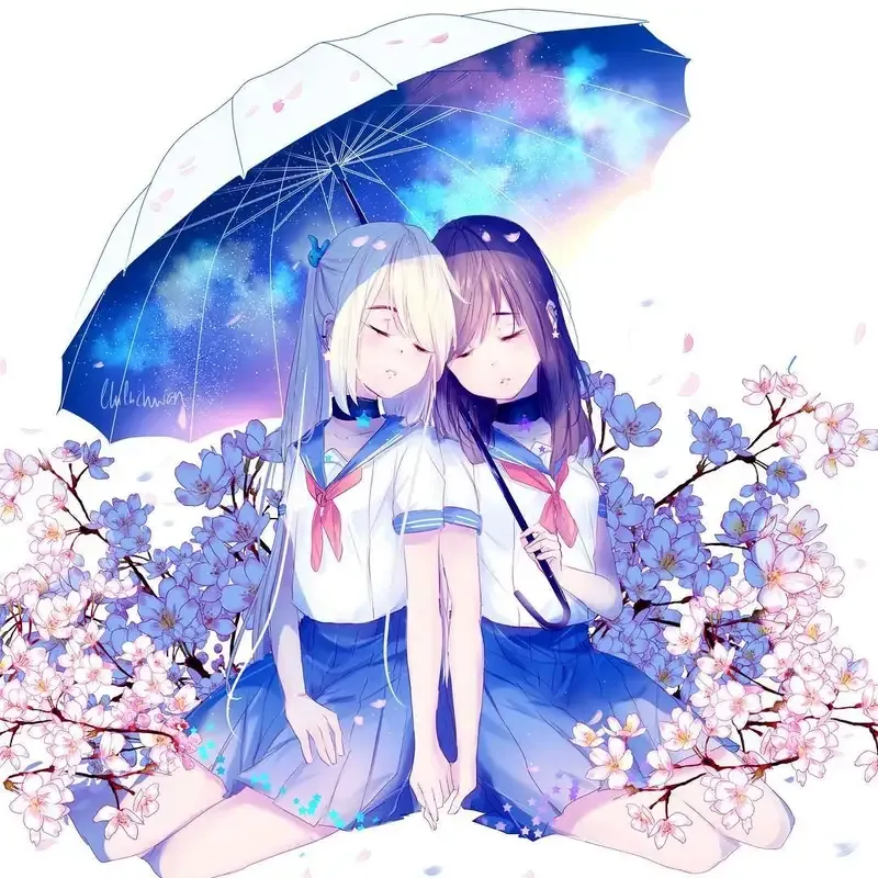 Anime bạn thân cute – ảnh đại diện hoàn hảo cho tình bạn đẹp