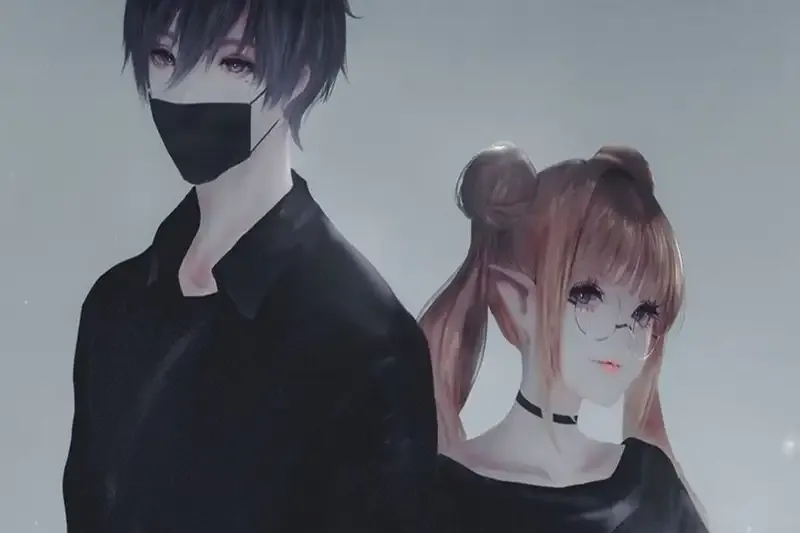 Avatar anime cute đôi – gắn kết và thể hiện tình cảm ngọt ngào