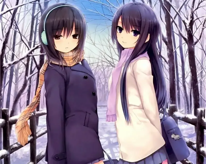 Cùng người yêu chọn avatar anime cute đôi siêu dễ thương!