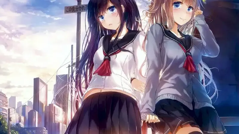 Lưu giữ tình bạn đẹp với avatar anime nữ BFF ngọt ngào