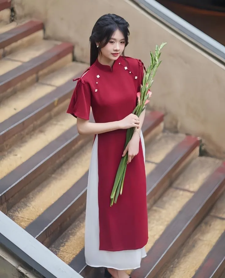 Xu hướng áo dài tết 2024 nổi bật với thiết kế bài hát và tinh tế