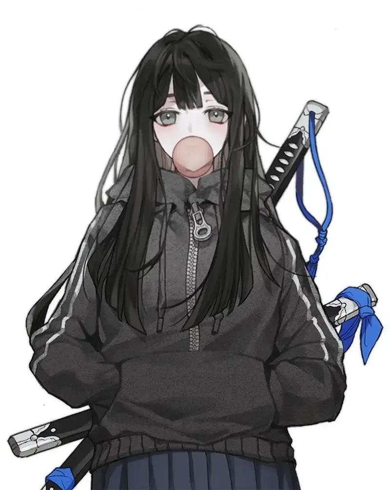 Đổi mới diện mạo trang cá nhân với avatar anime ngầu nữ ấn tượng