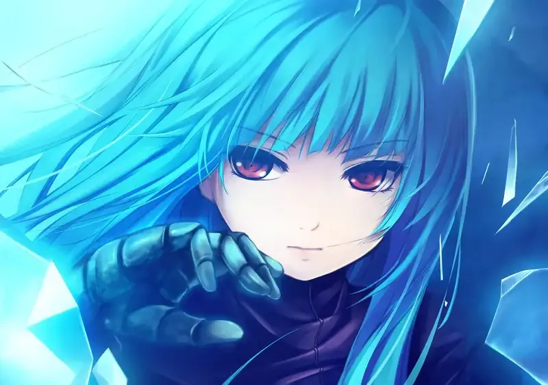 Thể hiện phong cách riêng với avatar anime nữ lạnh lùng và mạnh mẽ