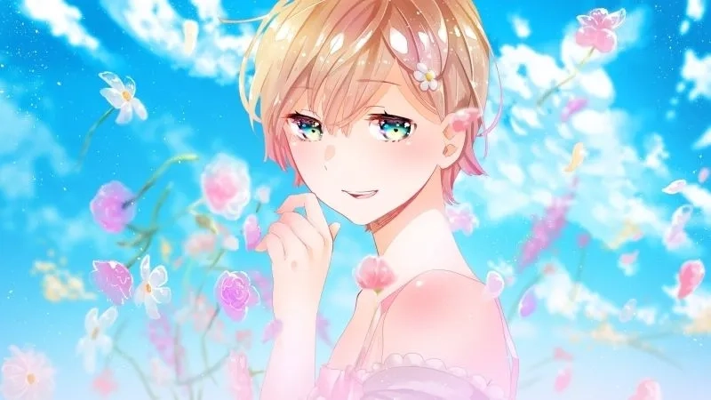 Ảnh anime đôi nam nữ cute thể hiện sự ngọt ngào và tình cảm