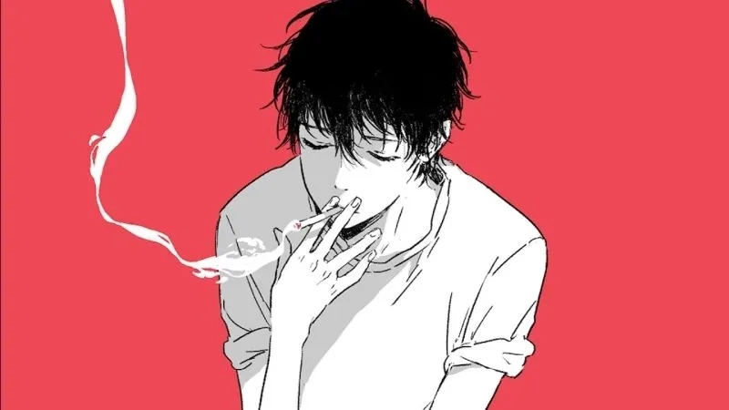 Hình cặp đôi yêu nhau anime cute thể hiện tình cảm ngọt ngào