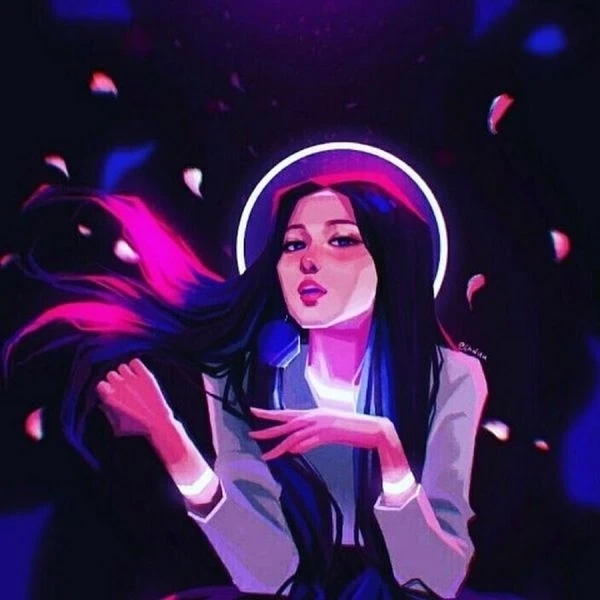 Hình nền Lisa và Rose nổi bật với sự kết hợp đầy sáng tạo
