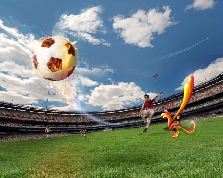 Hình nền Messi ngầu với phong cách mạnh mẽ và đầy cuốn hút