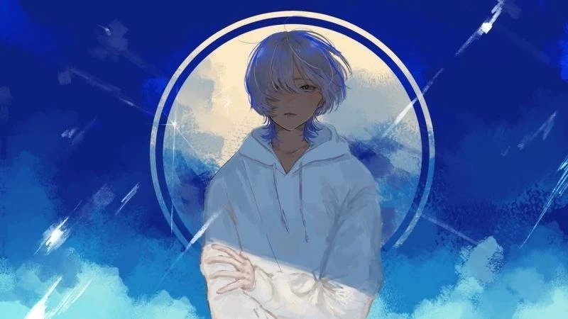 Avatar cặp anime rời thể hiện sự kết nối mạnh mẽ và đầy cảm xúc