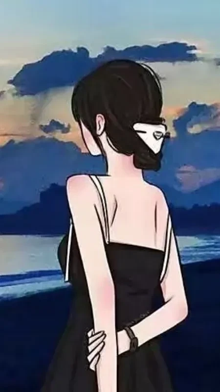 Hình ảnh cặp đôi yêu nhau anime cute truyền tải tình yêu trong sáng