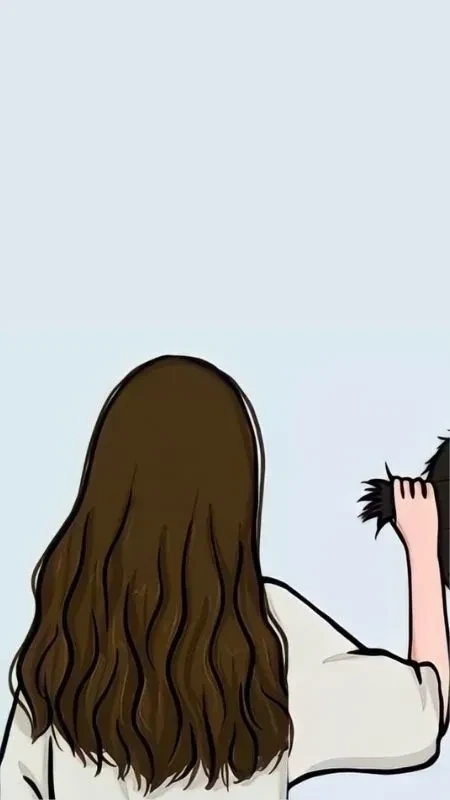 Ảnh đôi yêu nhau anime lưu giữ những khoảnh khắc ngọt ngào khó quên