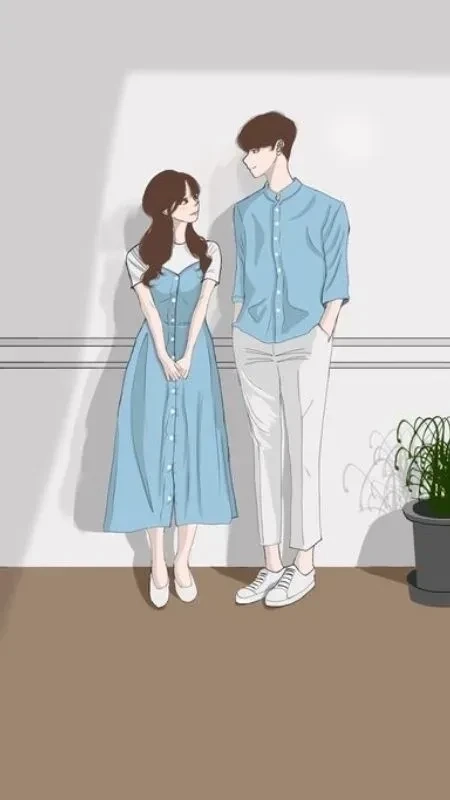 Hình ảnh đôi yêu nhau lưu giữ những khoảnh khắc ngọt ngào nhất