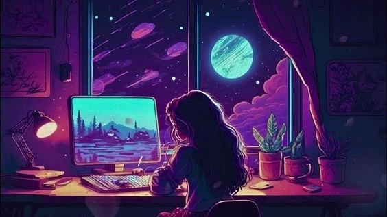 Hình nền chill thiên nhiên tạo không gian thư giãn và bình yên