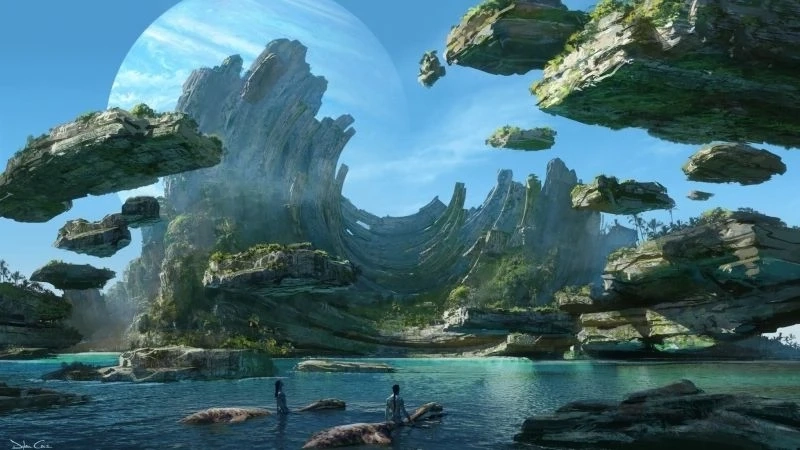 Avatar phong cảnh chill tạo điểm nhấn nhẹ nhàng, dễ chịu